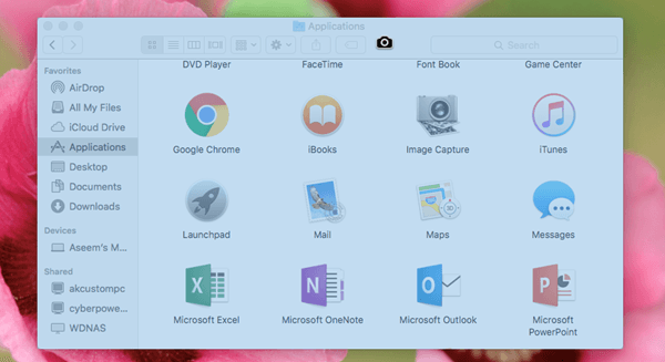 mac os cursor download windows 10